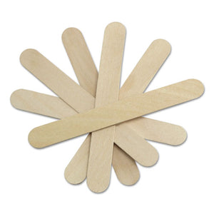 Sterile Tongue Depressors, Wood, 6" Long, 100/box