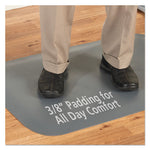 Load image into Gallery viewer, Pro Top Anti-fatigue Mat, Pvc Foam/solid Pvc, 24 X 36, Gray
