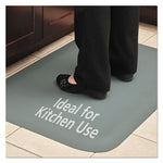 Load image into Gallery viewer, Pro Top Anti-fatigue Mat, Pvc Foam/solid Pvc, 24 X 36, Gray
