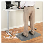 Load image into Gallery viewer, Pro Top Anti-fatigue Mat, Pvc Foam/solid Pvc, 24 X 36, Gray
