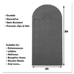 Load image into Gallery viewer, Ecoguard Diamond Floor Mat, Double Fan, 36 X 96, Charcoal
