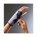 Load image into Gallery viewer, Adjustable Reversible Splint Wrist Brace, Fits Wrists 5.5&quot; To 8.5&quot;, Black
