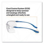 Load image into Gallery viewer, Virtua Sport Ccs Protective Eyewear, Blue Plastic Frame, Clear Polycarbonate Lens
