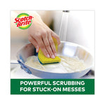 Load image into Gallery viewer, Heavy-duty Scrub Sponge, 4.5 X 2.7, 0.6&quot; Thick, Yellow/green, 6/pack
