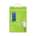 Load image into Gallery viewer, Disposable Toilet Scrubber Refill, Blue/white, 10/pack
