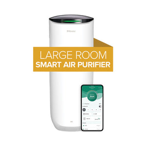Smart Large Room Air Purifier, 310 Sq Ft Room Capacity, White