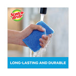 Load image into Gallery viewer, Non-scratch Multi-purpose Scrub Sponge, 4.4 X 2.6, 0.8&quot; Thick, Blue, 3/pack
