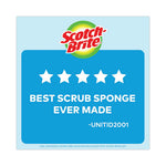 Load image into Gallery viewer, Non-scratch Multi-purpose Scrub Sponge, 4.4 X 2.6, 0.8&quot; Thick, Blue, 3/pack
