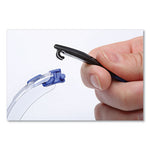 Load image into Gallery viewer, Solus 1000 Series Safety Glasses, Black/blue Plastic Frame, Clear Polycarbonate Lens
