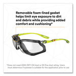 Load image into Gallery viewer, Solus Ccs Series Protective Eyewear, Green Plastic Frame, Clear Polycarbonate Lens
