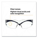 Load image into Gallery viewer, Securefit Protective Eyewear, 200 Series, Dark Blue Plastic Frame, Clear Polycarbonate Lens
