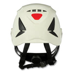 Load image into Gallery viewer, Securefit X5000 Series Safety Helmet, Vented, 6-point Pressure Diffusion Ratchet Suspension, White
