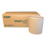 Load image into Gallery viewer, Morsoft Controlled Towels, Y-notch, 1-ply, 8&quot; X 800 Ft, Kraft, 6 Rolls/carton
