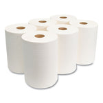 Load image into Gallery viewer, 10 Inch Tad Roll Towels, 1-ply, 10&quot; X 500 Ft, White, 6 Rolls/carton
