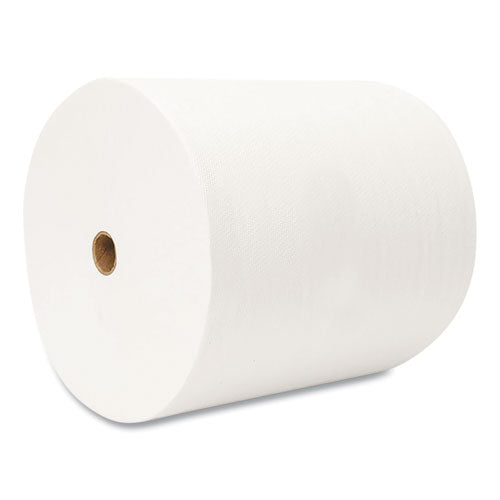 Valay Proprietary Tad Roll Towels, 1-ply, 7.5" X 550 Ft, White, 6 Rolls/carton