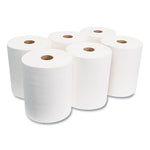 Load image into Gallery viewer, 10 Inch Tad Roll Towels, 1-ply, 10&quot; X 700 Ft, White, 6 Rolls/carton
