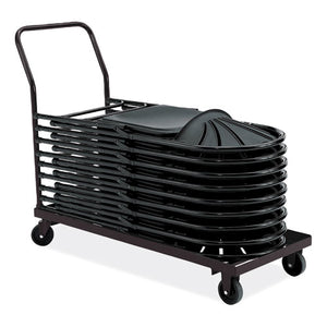 Dolly For 1100 Series Chairs, 1,100 Lb Capacity, 39 X 19 X 46.5, Brown, Ships In 1-3 Business Days