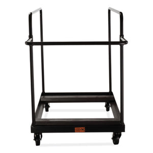 Folding Table Dolly For Round Tables, 660 Lb Capacity, 40.5 X 28 X 61.5, Brown, Ships In 1-3 Business Days