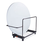 Load image into Gallery viewer, Folding Table Dolly For Round Tables, 660 Lb Capacity, 40.5 X 28 X 61.5, Brown, Ships In 1-3 Business Days
