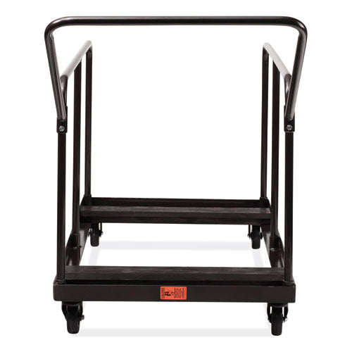 Folding Table Dolly For Round And Rectangular Tables, 660 Lb Capacity, 31.25 X 27.75 X 47.5, Brown,ships In 1-3 Business Days