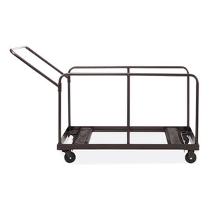 Folding Table Dolly For Round And Rectangular Tables, 660 Lb Capacity, 31.25 X 27.75 X 47.5, Brown,ships In 1-3 Business Days