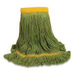 Load image into Gallery viewer, 1200 Series Mop Head, Pet, Large, 5&quot; Headband, Green
