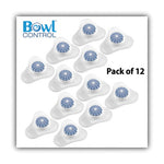 Load image into Gallery viewer, Urinal Screen With Non-para Deodorizer Block, Cherry Scent, White/blue, 12/carton
