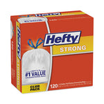Load image into Gallery viewer, Strong Tall Kitchen Drawstring Bags, 13 Gal, 0.9 Mil, 24&quot; X 27.75&quot;, White, 120/box
