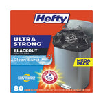 Load image into Gallery viewer, Ultra Strong Blackout Tall-kitchen Drawstring Bags, 13 Gal, 0.9 Mil, 23.75&quot; X 24.88&quot;, Black, 80 Bags/box, 3 Boxes/carton
