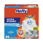 Load image into Gallery viewer, Ultra Strong Scented Tall White Kitchen Bags, 13 Gal, 0.9 Mil, 24.75&quot; X 24.88&quot;, White, 80 Bags/box, 3 Boxes/carton
