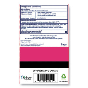 Complete Menstrual Caplets, Two-pack, 30 Packs/box