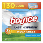Load image into Gallery viewer, Fabric Softener Sheets, Outdoor Fresh And Clean, 130 Sheets/box, 3 Boxes/carton
