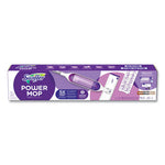 Load image into Gallery viewer, Powermop Starter Kit, 15.4 X 5.3 White/purple Cloth Head, 26&quot; Silver Aluminum Handle

