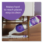 Load image into Gallery viewer, Powermop Starter Kit, 15.4 X 5.3 White/purple Cloth Head, 26&quot; Silver Aluminum Handle
