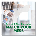 Load image into Gallery viewer, Select-a-size Kitchen Roll Paper Towels, 2-ply, White, 6 X 11, 113 Sheets/roll, 2 Double Plus Rolls/pack, 4 Packs/carton
