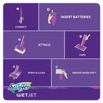 Load image into Gallery viewer, Wetjet System Refill Cloths, 11.3&quot; X 5.4&quot;, White, 24/box, 4/carton
