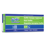 Load image into Gallery viewer, Sweeper Mop, 10 X 4.8 White Cloth Head, 46&quot; Green/silver Aluminum/plastic Handle
