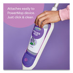 Load image into Gallery viewer, Powermop Cleaning Solution And Pads Refill Pack, Lavender, 25.3 Oz Bottle And 5 Pads Per Pack, 4 Packs/carton
