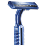 Load image into Gallery viewer, Goodnews Regular Disposable Razor, 2 Blades, Navy Blue, 10/pack, 10 Pack/carton
