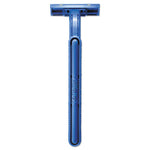 Load image into Gallery viewer, Goodnews Regular Disposable Razor, 2 Blades, Navy Blue, 10/pack, 10 Pack/carton
