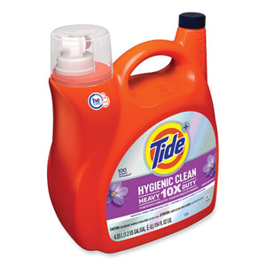 Hygienic Clean Heavy 10x Duty Liquid Laundry Detergent, Spring Meadow, 154 Oz Bottle, 4/carton