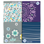 Load image into Gallery viewer, Ultra Soft Facial Tissue, 2-ply, White, 56 Sheets/box, 4 Boxes/pack, 6 Packs/carton
