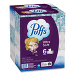 Load image into Gallery viewer, Ultra Soft Facial Tissue, 2-ply, White, 124 Sheets/box, 6 Boxes/pack, 4 Packs/carton
