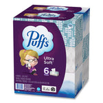 Load image into Gallery viewer, Ultra Soft Facial Tissue, 2-ply, White, 124 Sheets/box, 6 Boxes/pack, 4 Packs/carton
