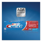 Load image into Gallery viewer, Kids&#39; Sparkle Toothpaste, Blue, Bubblegum Flavor, 0.85 Oz Tube, 72/carton
