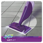 Load image into Gallery viewer, Wetjet Mop, 11 X 5 White Cloth Head, 46&quot; Purple/silver Aluminum/plastic Handle, 2/carton
