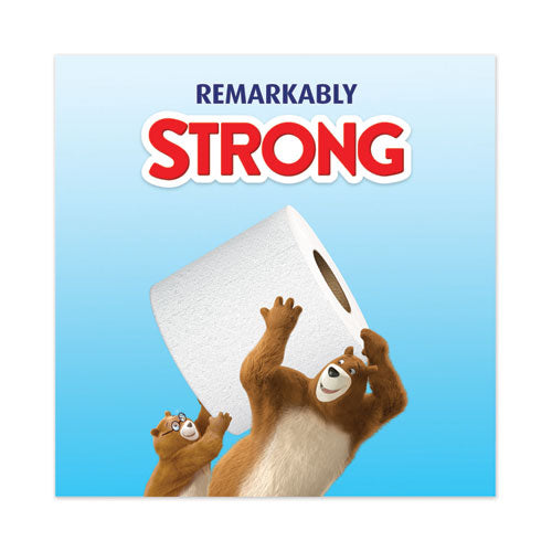 Essentials Strong Bathroom Tissue, Septic Safe, Individually Wrapped Rolls, 1-ply, White, 451/roll, 36 Rolls/carton