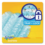 Load image into Gallery viewer, Dusters Refill, Dust Lock Fiber, Lavender Scent, Light Blue, 18/box
