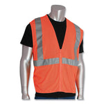 Load image into Gallery viewer, Ansi Class 2 Two-pocket Zipper Mesh Safety Vest, Polyester Mesh, 2x-large, Orange
