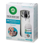 Load image into Gallery viewer, Pet Odor Neutralization Automatic Spray Starter Kit, 6 X 2.25 X 7.75, White/gray, 4/carton
